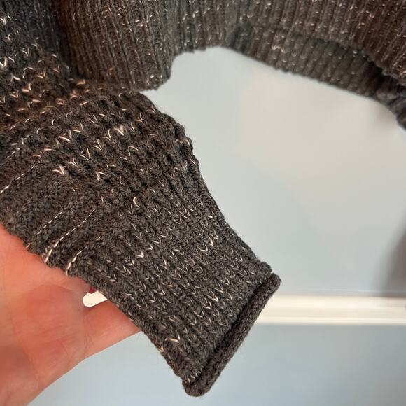 NEW Abound Grey Medium Charcoal Heather Sweater Size Medium - Picture 7 of 10